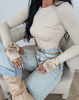 Longsleeve NINA BEIGE 